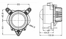 John Deere R/M- Serie LED Nærlys 60w thumbnail
