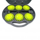 Koffert med oppladbare varsellys - 6pk thumbnail