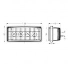 John Deere LED arbeidslys 20w thumbnail