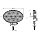 40w Oval LED arbeidslys thumbnail
