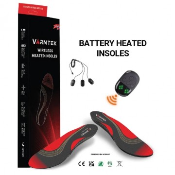 VARMTEK Varmesåler (Unisex) med trådløs lading