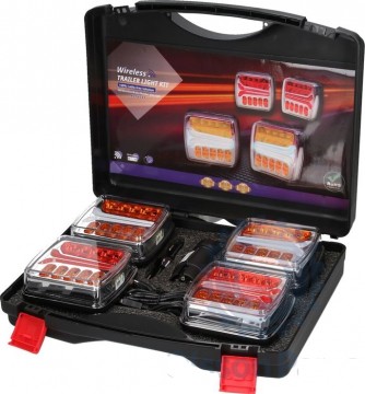 Baklys/Posisjonslys trådløs LED med magnetfeste