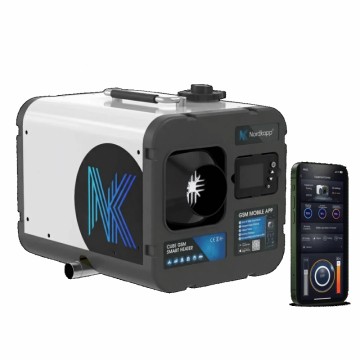 Nordkapp Cube GSM 4G/﻿5G 8kW dieselluftvarmer